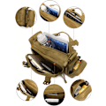 Miniatyrbild 5 av 5: Taktisk midjeväska Molle-ficka Deployment Bag (Sansha camouflage)
