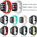 Miniatyrbild 4 av 5: Ersättningsband Smartwatch Mjuk andningsrem Passform för Watch3 Lite Active Gray white