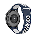 Pikkukuva 3 / 5: Kaksiväriset säädettävät silikoniset rannekkeet Huawei Watch 3/Watch 3 Pro/Teal -kellolle, 22 mm Multicolor N
