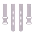 Miniatyrbild 5 av 5: För AmazfitBip3 Watch Silikon Loop Strap Armband Svettsäker Modearmband White