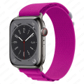Miniatyrbild 1 av 5: Alpine Loop Band För Apple Watch Rem 49mm 44mm 40mm 45mm 41mm 42mm 38mm 38 40 44 45 Mm Armband Iwatch Ultra Series 7 6 3 Se 8 42 44 45 49mm Rose red