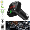 Miniatyrbild 2 av 4: Trådlös Bluetooth Bil Fm-sändare 2 USB laddare Aux