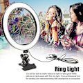 Miniatyrbilde 4 av 5: Ringelys Med Mon Clip On, datamaskin Bærbar videokonferanse 16cm