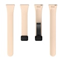 Miniatyrbillede 2 af 5: Silikone Remme til Samsung Galaxy Watch6 / Watch6 Classic / Watch 5 Pro / Watch4 Classic, Magnetisk Foldespænde 20mm Rem Pink