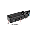 Pikkukuva 3 / 5: Langaton Bluetooth V2.0 Stereo Autosarja FM Lähetin Mp3 USB-levysoitin (Musta),