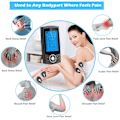 Miniatyrbillede 2 af 5: Ems Digital Tens Cervical Meridian Massager 24 Tilstande Sort