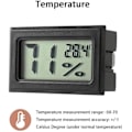 Miniatyrbillede 2 af 5: 5-pack Mini Hygrometer Lille Digital Termometer Hygrometer Lcd Monitor Indendørs
