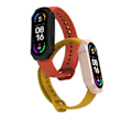 Miniatyrbild 2 av 5: 3D Film+Hård PC för Case för Mi Band 6 5 4 3 för Smart Watchband Helskärm Blue