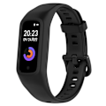Miniatyrbild 1 av 5: För Keep B2 Solid Soft Silikon Watch Strap Ersättning Armband Black, Black A Keep B2