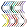 Miniatyrbild 5 av 5: Mjuk TPU-klockarmband för Xiaomi Mi Band 7, justerbart armband Grey, Grey M Xiaomi Mi Band 7