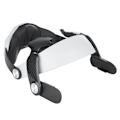 Miniatyrbillede 1 af 5: Zq2 Justerbar Hovedstrop Rem Til Hovedbøjle Pude Pad Vr Tilbehør Reducerer Tryk & Forbedrer Komfort Til Oculus Quest 2