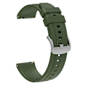 Miniatyrbilde 1 av 4: For Huawei Watch GT 4 41mm Myk Silikonklokke Rem Strop Utskifting Tilbehør - Oransje Dark Green