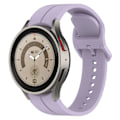 Pikkukuva 5 / 5: Samsung Galaxy Watch6 / Watch6 Classic / Watch 5 / 5 Pro / Watch3 41mm Silikoniurainen uranauha 20mm ranneke Purple