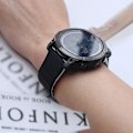 Miniatyrbillede 5 af 5: Til Garmin Fenix 5 / 5X / 6X / 7X Urrem 22mm Dual Color Silikone Smart Watch Rem Black  Grey