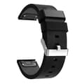 Garmin Enduro 2 26mm nahkainen terässolki ranneke IEU Black