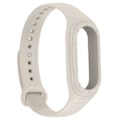 Miniatyrbillede 2 af 5: For Xiaomi Smart Band 8 udskiftning silikone urrem integrere armbånd med etui Beige, Beige J Xiaomi Smart Band 8