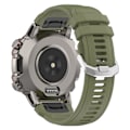 Miniatyrbillede 1 af 5: Silikoneurrem til Garmin MARQ/Approach S62/S60, udskiftningsurrem med honeycomb-tekstur Jungle Green