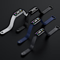 Miniatyrbillede 4 af 4: Silikone urrem til Xiaomi Mi Band 6/5 Walnut