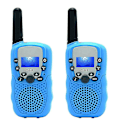 Miniatyrbillede 1 af 2: Walkie talkies til børn 3 km lang rækkevidde børn Walky talky håndholdt Blue1
