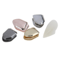 Miniatyrbilde 5 av 5: Gullbelagt Liten Enkeltannhette Gullbelagt Hip Hop Teeth Grillz Caps Topp golden