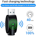 Miniatyrbilde 3 av 5: 2PCS Lader USB Trådkabel, Bærbar USB Lader, med LED Indikatorlys, Intelligent Overladningsbeskyttelse