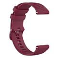 Miniatyrbilde 2 av 4: Universal gittertekstur erstatning for Xiaomi Haylou Solar LS01/ID205/Willful SW021 Wine red, Wine Red D Other Smartwatch Model