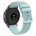 Miniatyrbilde 1 av 5: 18mm Rutete Silikonurrem for Garmin Venu 3s / Forerunner 265s Light Green
