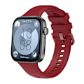 Miniatyrbild 4 av 4: Justerbart silikonarmband för Huawei Watch Fit 3 Wine Red