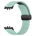Miniatyrbild 3 av 5: Ersättning för Samsung Galaxy Fit3 SM-R390 Silikonarmband med vikspänne Light Green