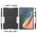 Pikkukuva 4 / 5: Tire Texture Tpu + PC Iskunkestävä case pidikkeellä Xiaomi Pad 5/5 Pro White