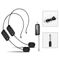 Miniatyrbillede 1 af 5: One For Two Trådløs Headset Mikrofon Headset Forforstærker