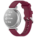 Pikkukuva 2 / 5: Garmin Lily 2 -silikonirannekkeet 14 mm vedenpitävät pehmeät vaihtohihnat Wine Red
