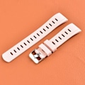 Miniatyrbillede 1 af 4: Til Huawei Realme Samsung Xiaomi Smart Watch Silikonerem 22mm Rem Light Pink