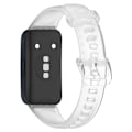 Miniatyrbild 1 av 5: Ersättningsarmband 24mm PU-läder klockarmband för Huawei Band 8 Transparent
