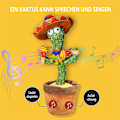 Miniatyrbillede 4 af 5: Talking Cactus Plys legetøj