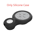 Miniatyrbillede 1 af 5: Silikone Smartwatch Trådløs Oplader Etui Til Ap61 Anti-Scratch Gummi Cover Black