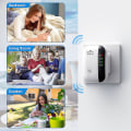 Miniatyrbild 4 av 5: Wifi Extender Signal Booster Trådlös Internet Repeater långdistansförstärkare White