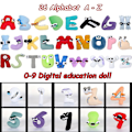 Pikkukuva 3 / 5: Alphabet Lore Pehmolelut 0-9 Numeroeläimet Pehmolelut Numerolohkonukke lapsille Lapsille Joululahja RBW C