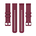 Miniatyrbilde 3 av 4: Universal gittertekstur erstatning for Xiaomi Haylou Solar LS01/ID205/Willful SW021 Wine red, Wine Red D Other Smartwatch Model