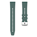 Miniatyrbilde 3 av 4: For Huawei Watch GT 4 41mm Myk Silikonklokke Rem Stropp Erstatning Tilbehør Blackish Green