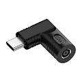 Miniatyrbillede 1 af 5: Type-c DC-strømstik-stik Type-c han til DC-hun adapterkonverter 4.5x0.6mm