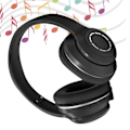 Miniatyrbild 2 av 2: Trådlöst spelheadset Gradient Bt5.2-anslutning Mjuka öronkuddar Färgglada lampor Spelheadset för stationär dator Bärbar dator Black