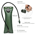 Pikkukuva 3 / 5: Tactical Hydration Pack -juomareppu 3L BPA-vapaalla juomarakolla (Musta)