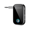 Miniatyrbillede 1 af 5: Bluetooth 5.0-modtager, Bluetooth bil-aux-adapter med støjreduktion/håndfri opkald, miniadapter,