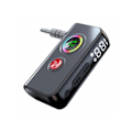 Miniatyrbillede 1 af 5: Bluetooth 5.4 Sender Modtager 2 I 1 Mini Bærbar Trådløs 3,5 mm Aux Adapter Med LED Display Bluetooth Lydadapter Til TV/PC