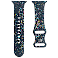 Miniatyrbillede 1 af 5: Rem til Apple Watch Series 9 8 7 41mm/SE (2023) SE (2022) 6 5 4 SE 40mm/3 2 1 38mm, 8-spænde Dark blue D Apple Watch Series 9 4