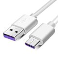 Pikkukuva 3 / 5: 0,3m/1m/1,5m/2m Led 5a USB Type C -kaapeli pikalatausjohto Samsung Galaxy Mi Huawei Note 7 Data USB-c -kaapelin laturin johto