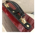 Miniatyrbilde 3 av 3: Piano Akryl Box Shape Dame Skulderveske Dame Party Clutch red