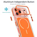 Miniatyrbillede 2 af 5: Etui til iPhone 17 Pro Max, Magnetisk Etui Dual Color Stødsikkert TPU PC White For iPhone 17 Pro Max