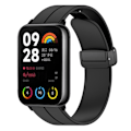 Miniatyrbillede 3 af 3: Silikone urrem til Xiaomi Smart Band 8 Pro, med magnetisk foldelås Black